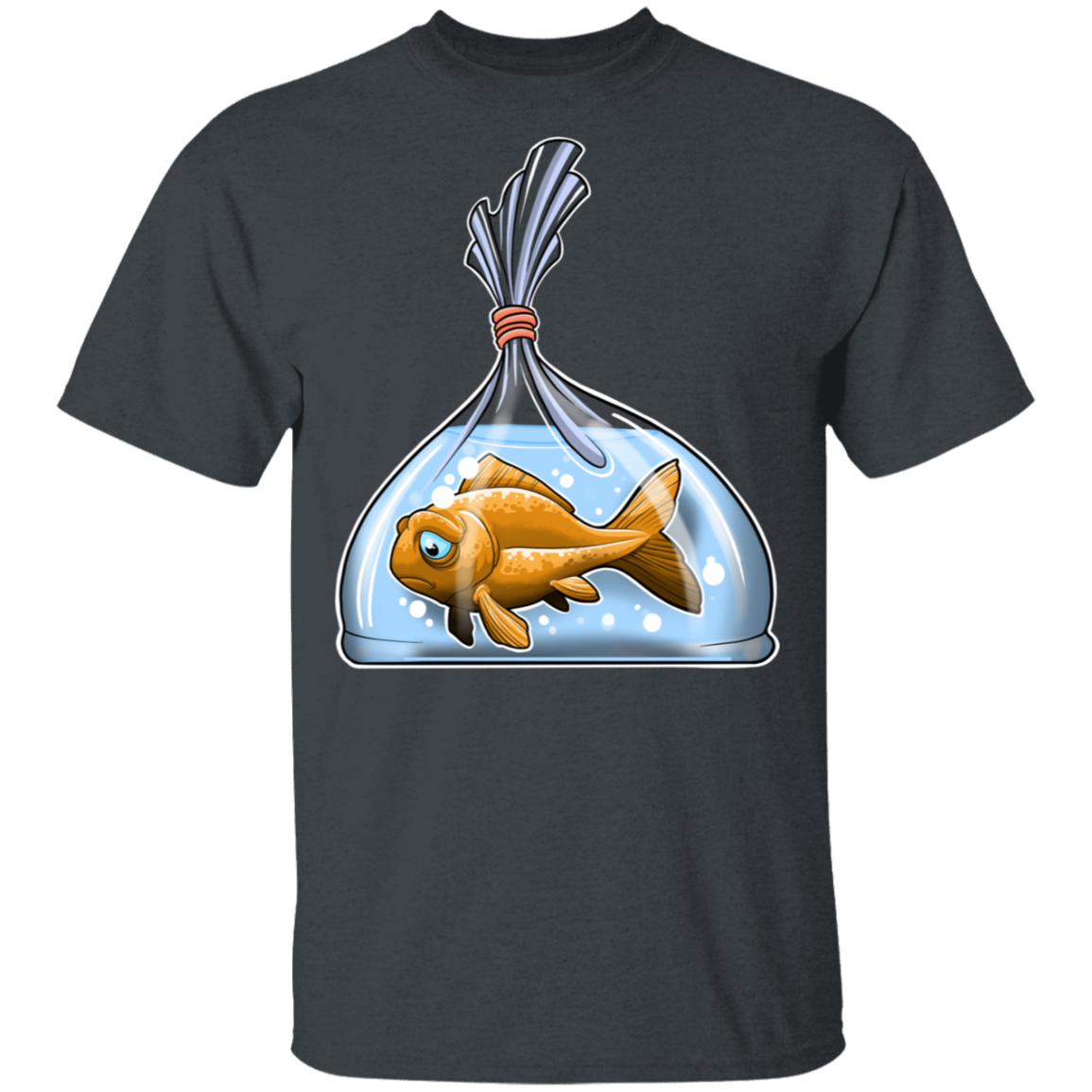 Sad Goldfish in a Bag T-Shirt