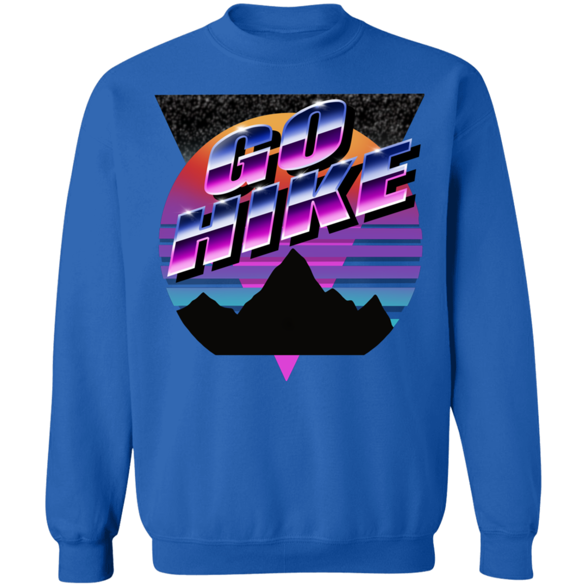 Go Hike Outdoor Nature Crewneck Sweatshirt