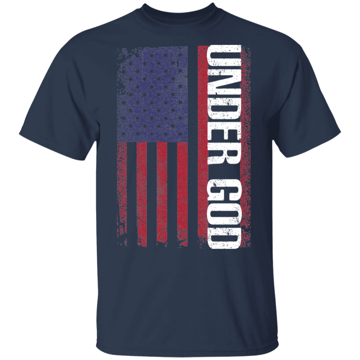 Under God American Flag USA T-Shirt