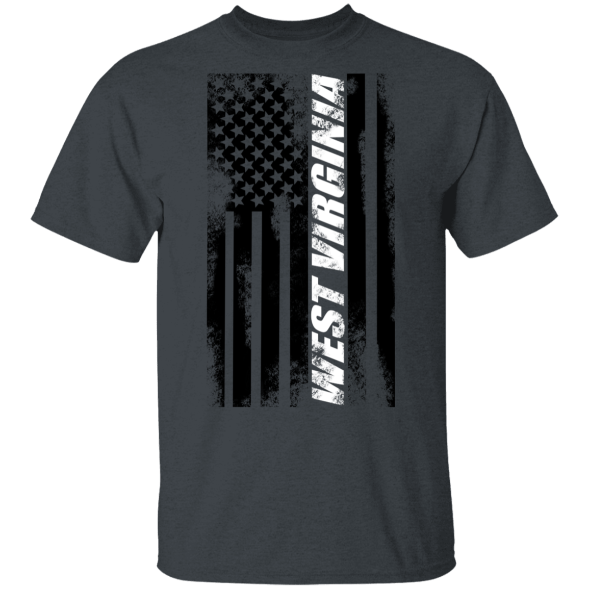 West Virginia American Flag T-Shirt