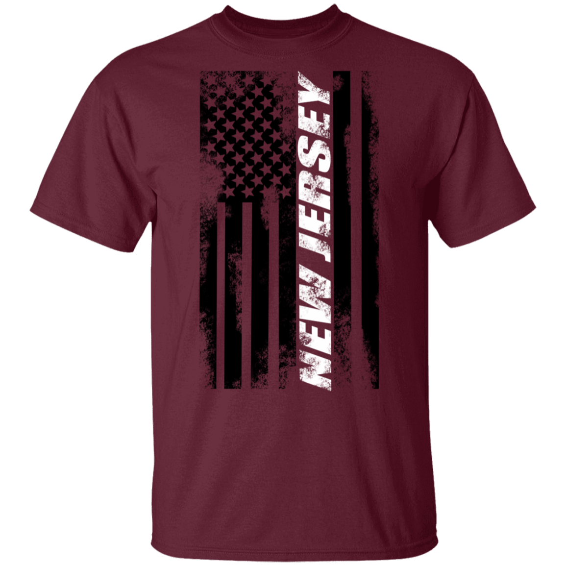 New Jersey NJ American Flag T-Shirt