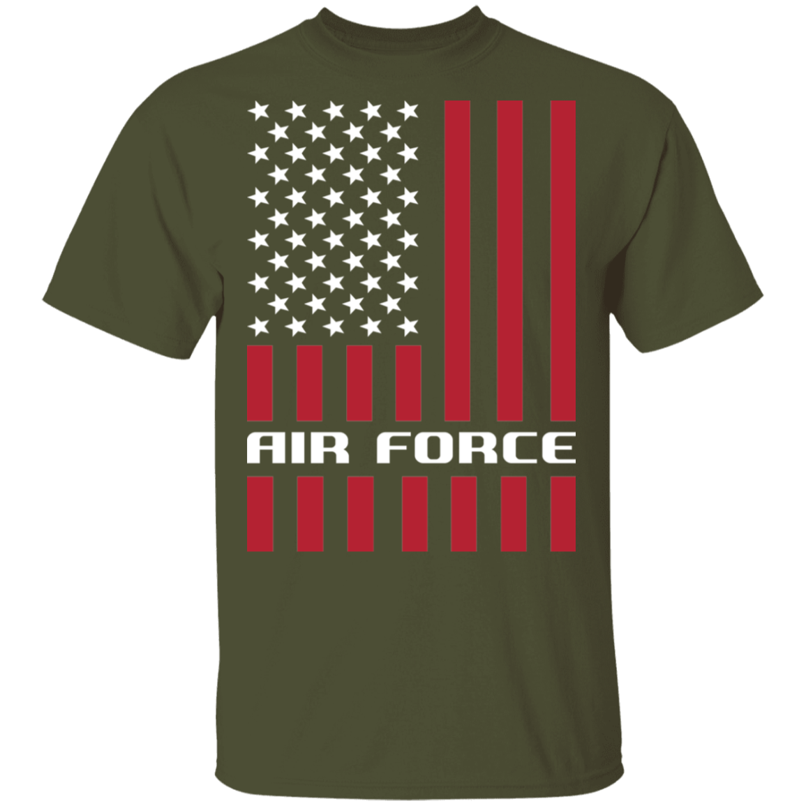 Air Force American Flag USA T-Shirt