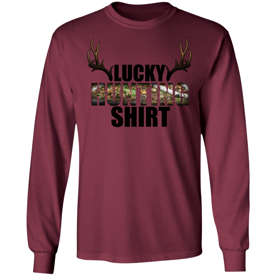 Lucky Hunting Shirt Long Sleeve T-Shirt
