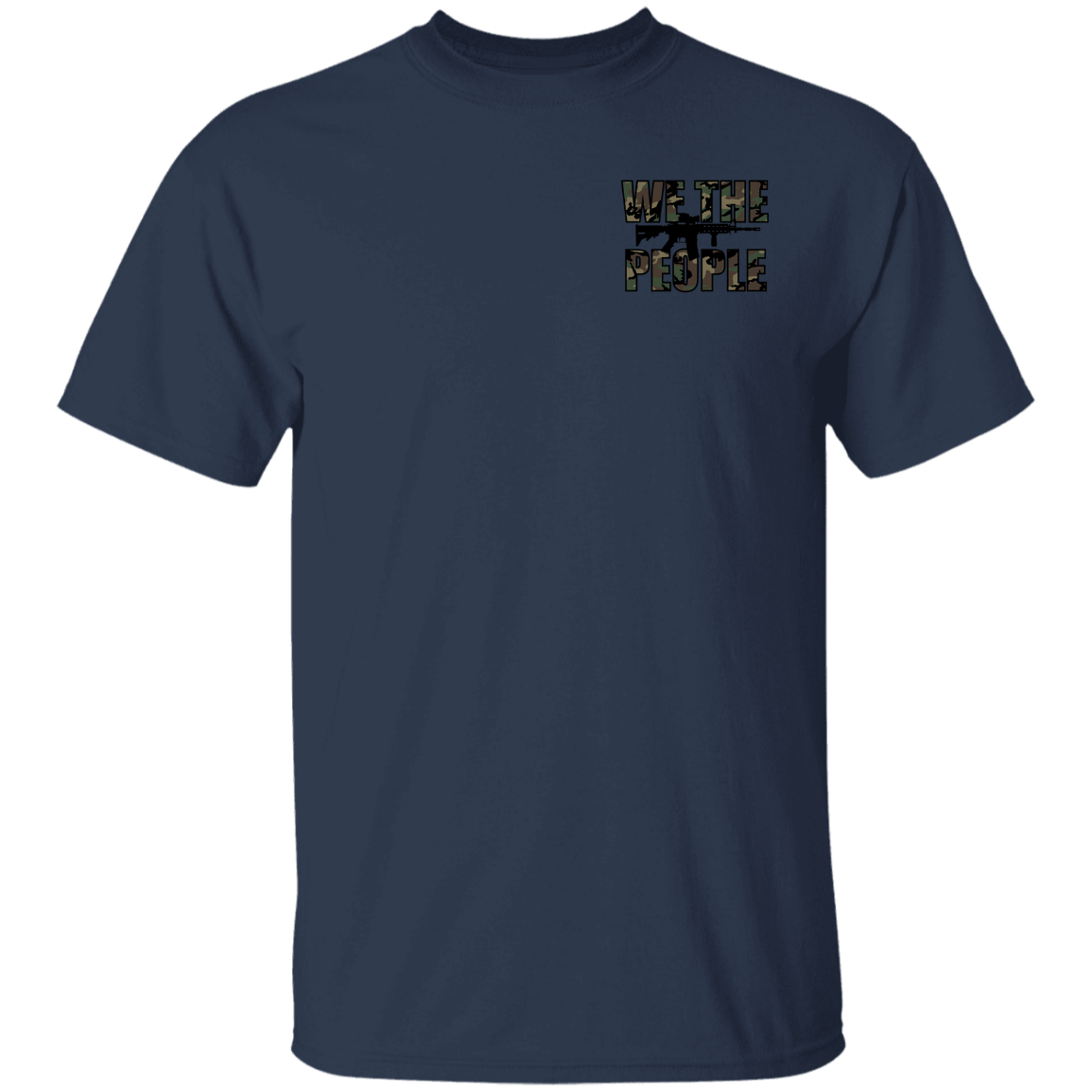 We the People Don't Tread on Me Gadsden Flag Double Sided T-Shirt