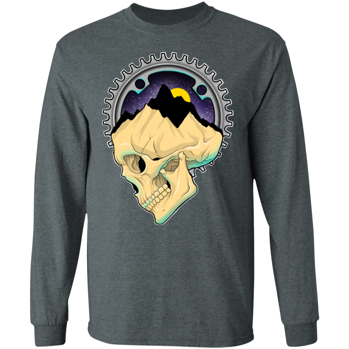 Gearhead Off Road Mountain Bike Long Sleeve T-Shirt