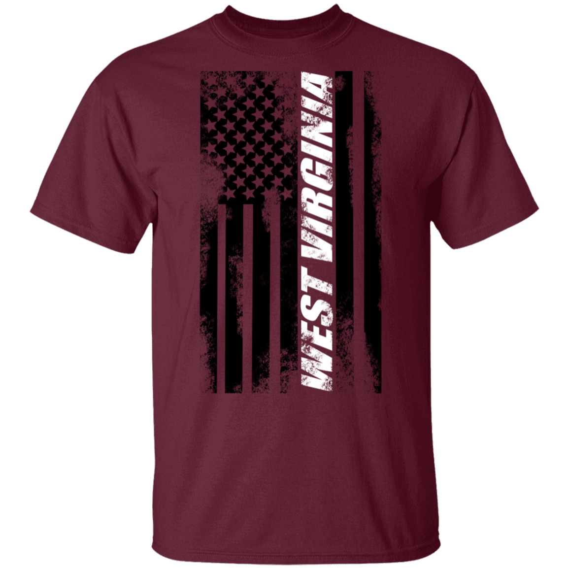 West Virginia American Flag T-Shirt