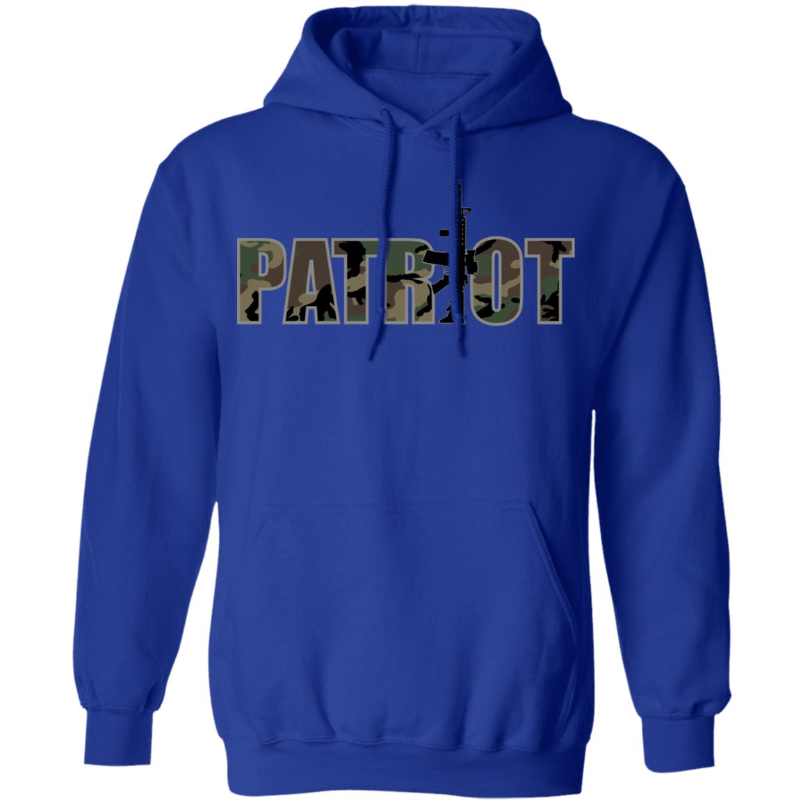 Patriot Camouflage Pullover Hoodie