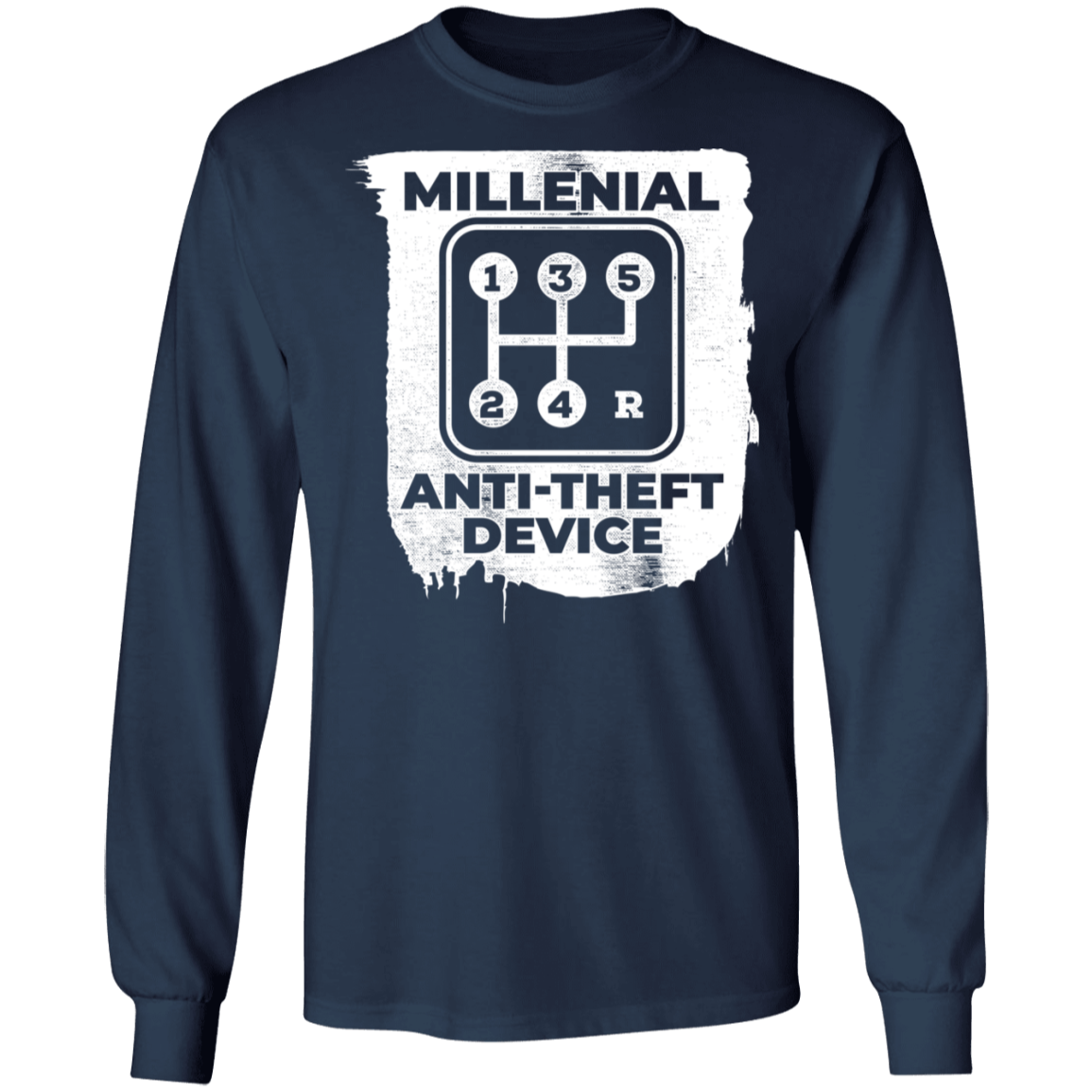 Millennial Anti-Theft Device Long Sleeve T-Shirt