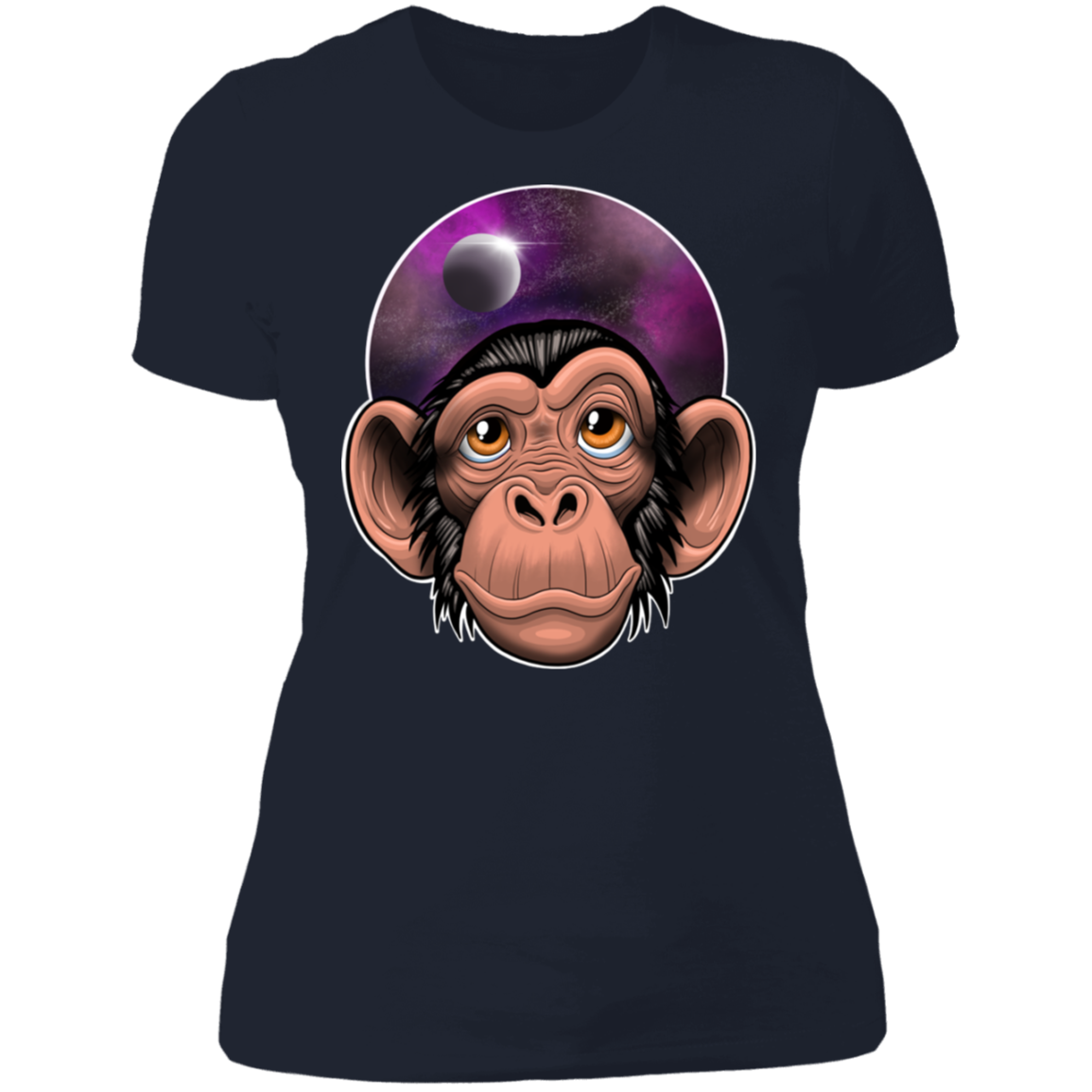 Space Chimp Astronaut Women's T-Shirt