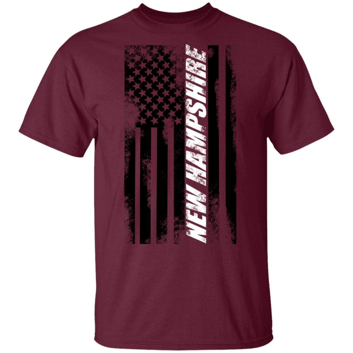 New Hampshire American Flag T-Shirt