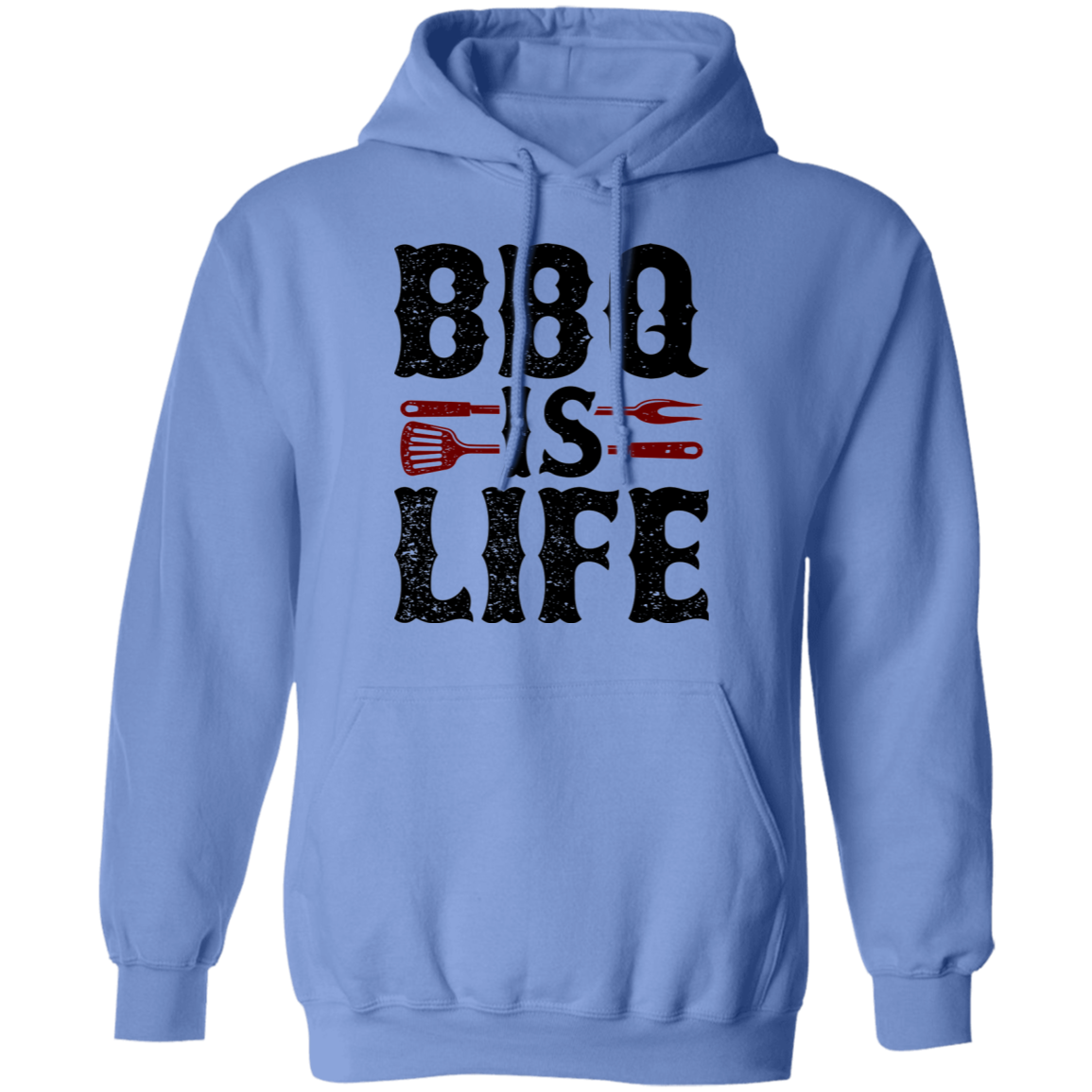 BBQ Is Life Grilling Pullover Hoodie