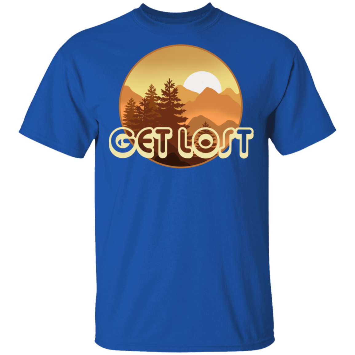 Get Lost in Nature Camping T-Shirt