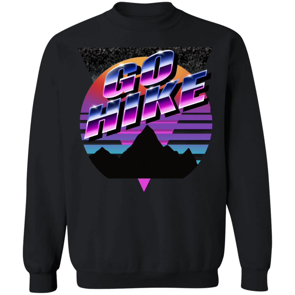 Go Hike Outdoor Nature Crewneck Sweatshirt
