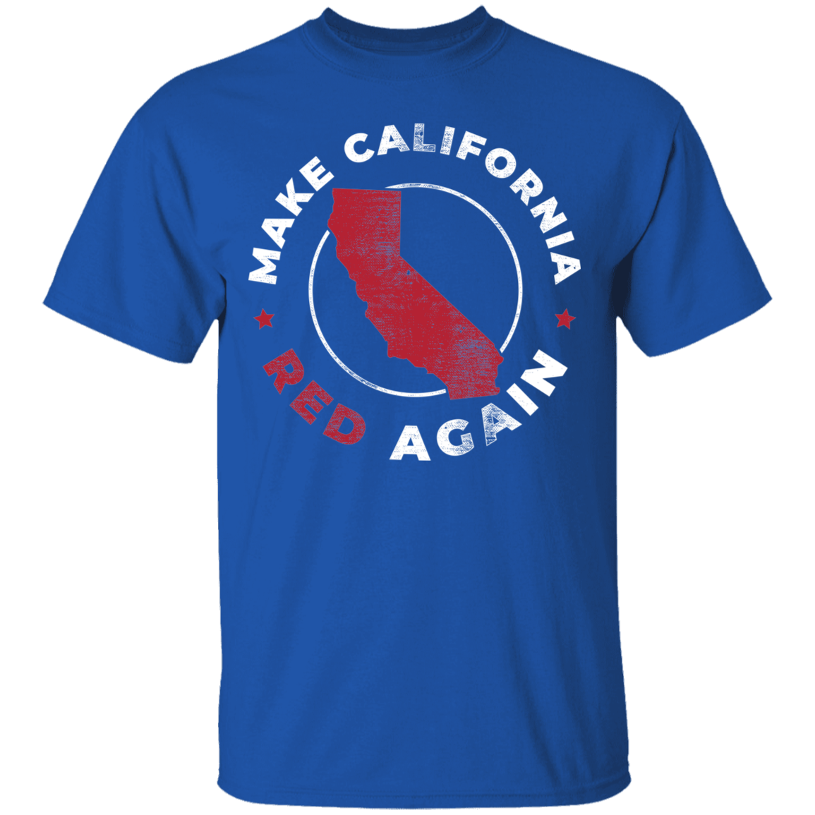 Make California Red Again Republican T-Shirt