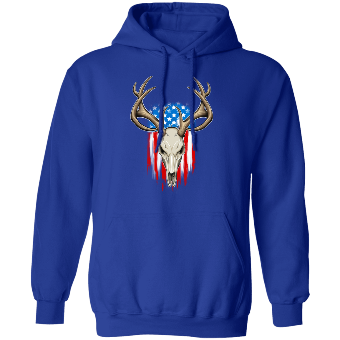 American Flag Hunting Pullover Hoodie