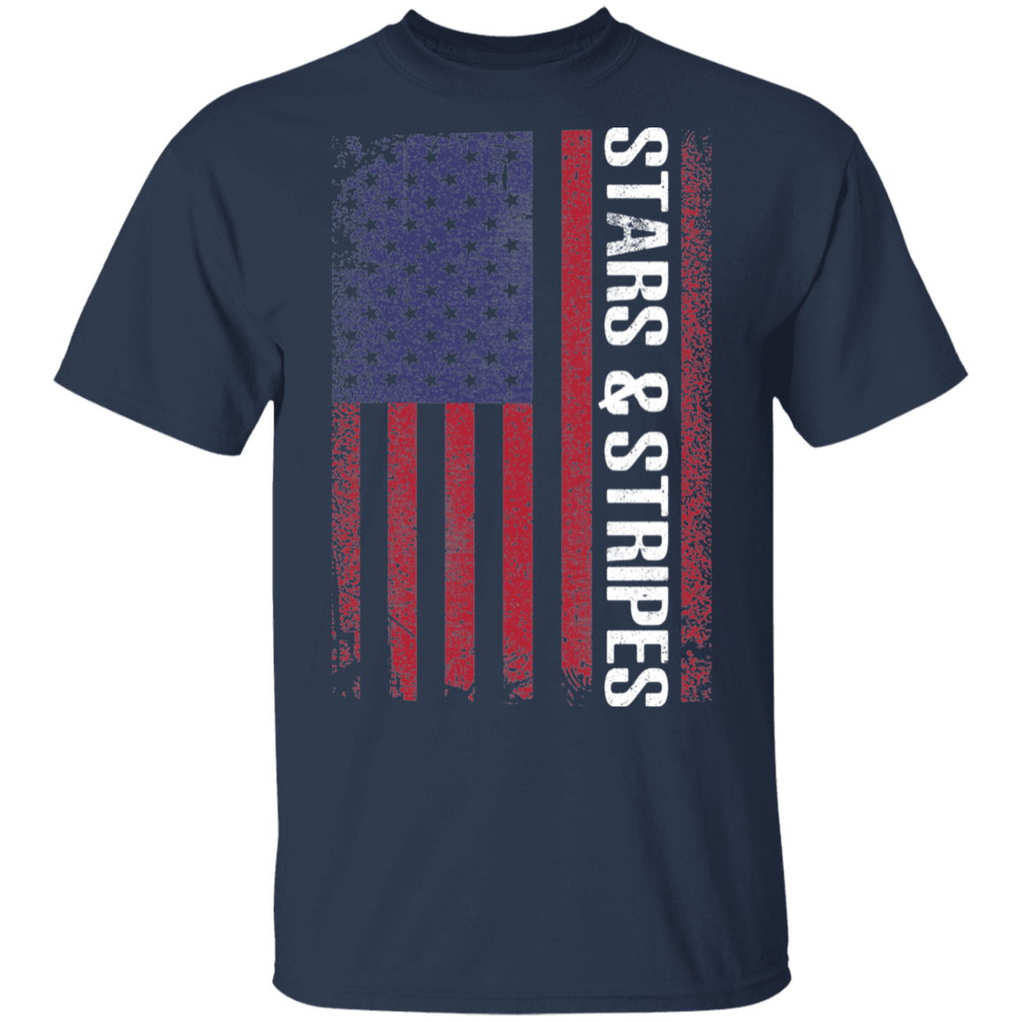 Stars & Stripes American Flag USA T-Shirt