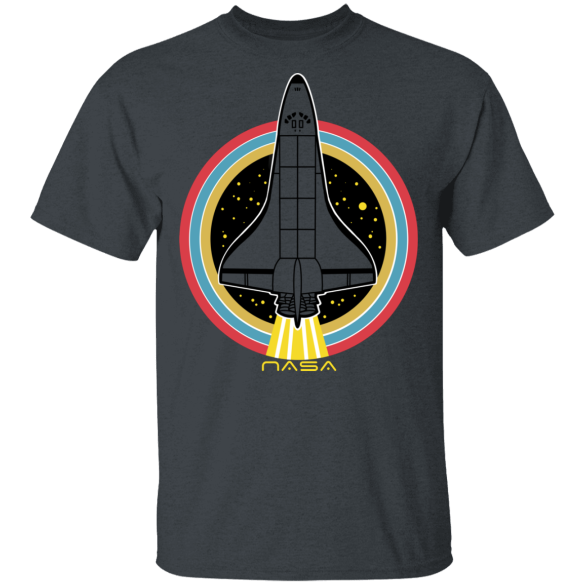 Men's Retro Space Ship T-Shirt