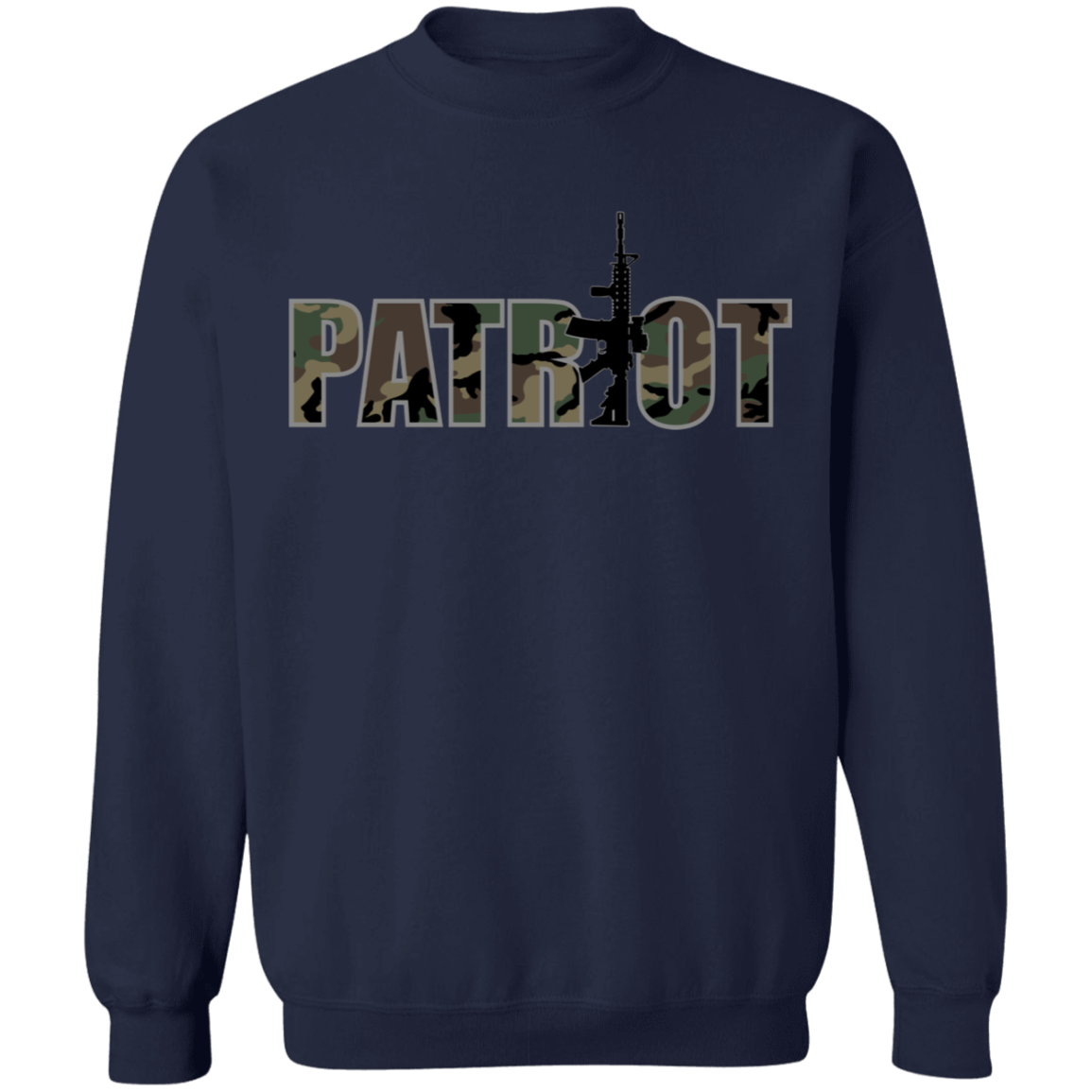 Patriot Camouflage Crewneck Sweatshirt