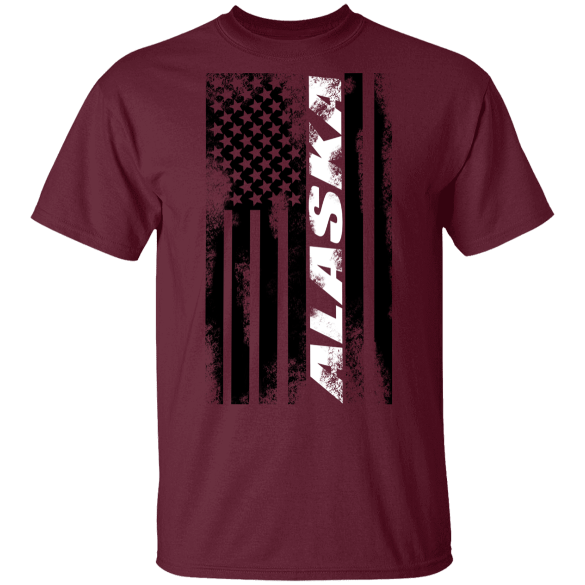 Alaska American Flag T-Shirt