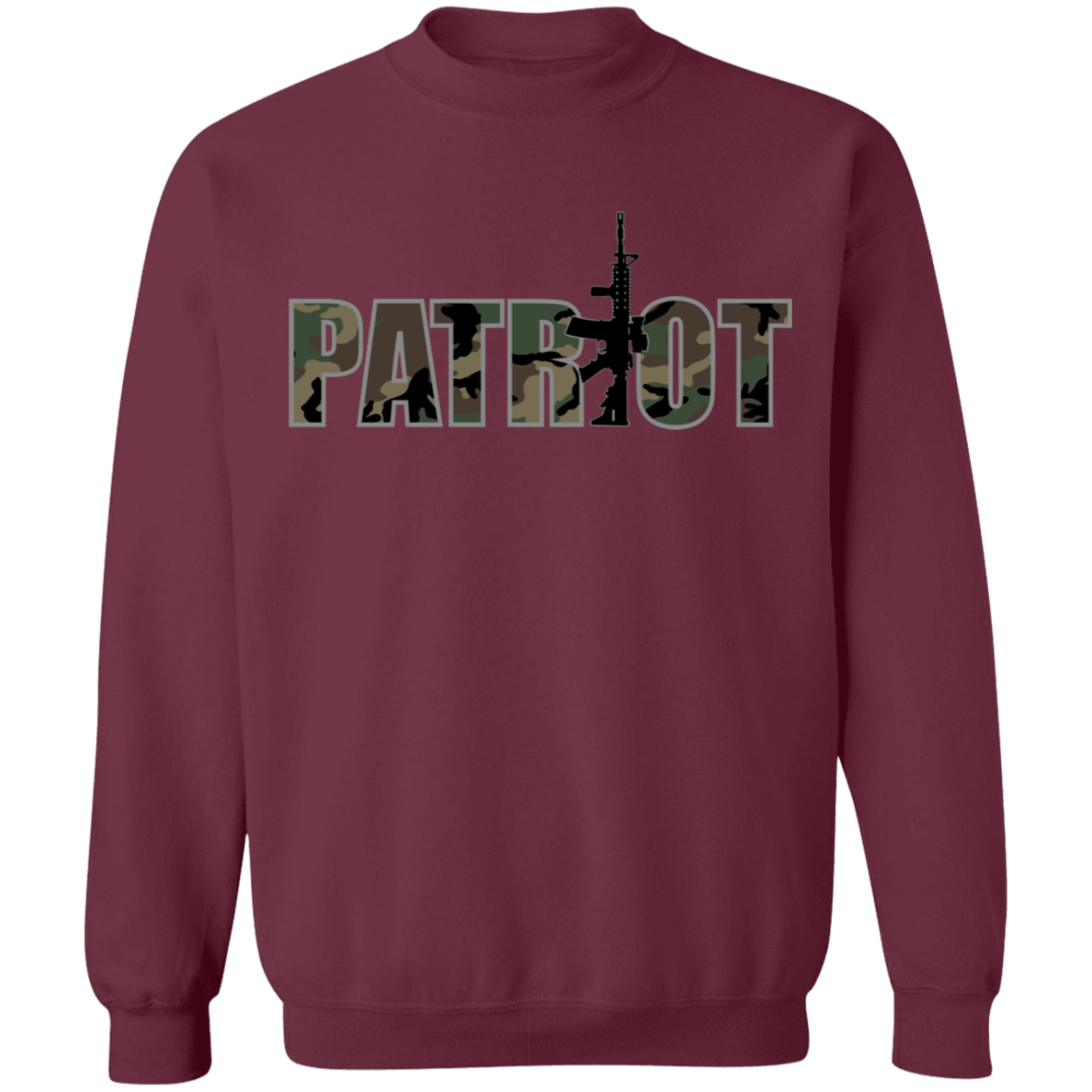 Patriot Camouflage Crewneck Sweatshirt
