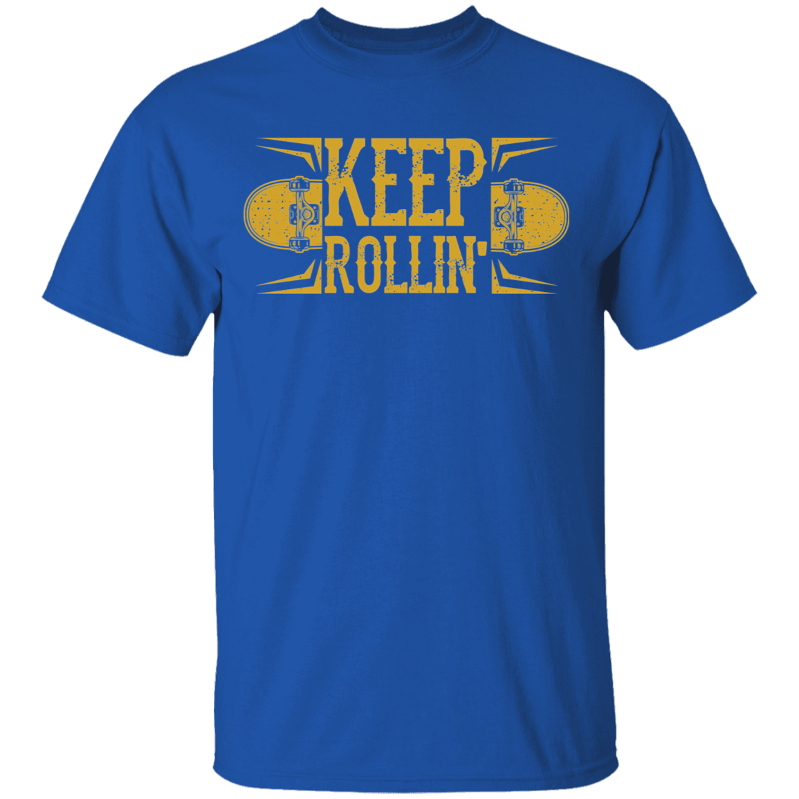 Keep Rollin' Skateboarding Skateboard T-Shirt