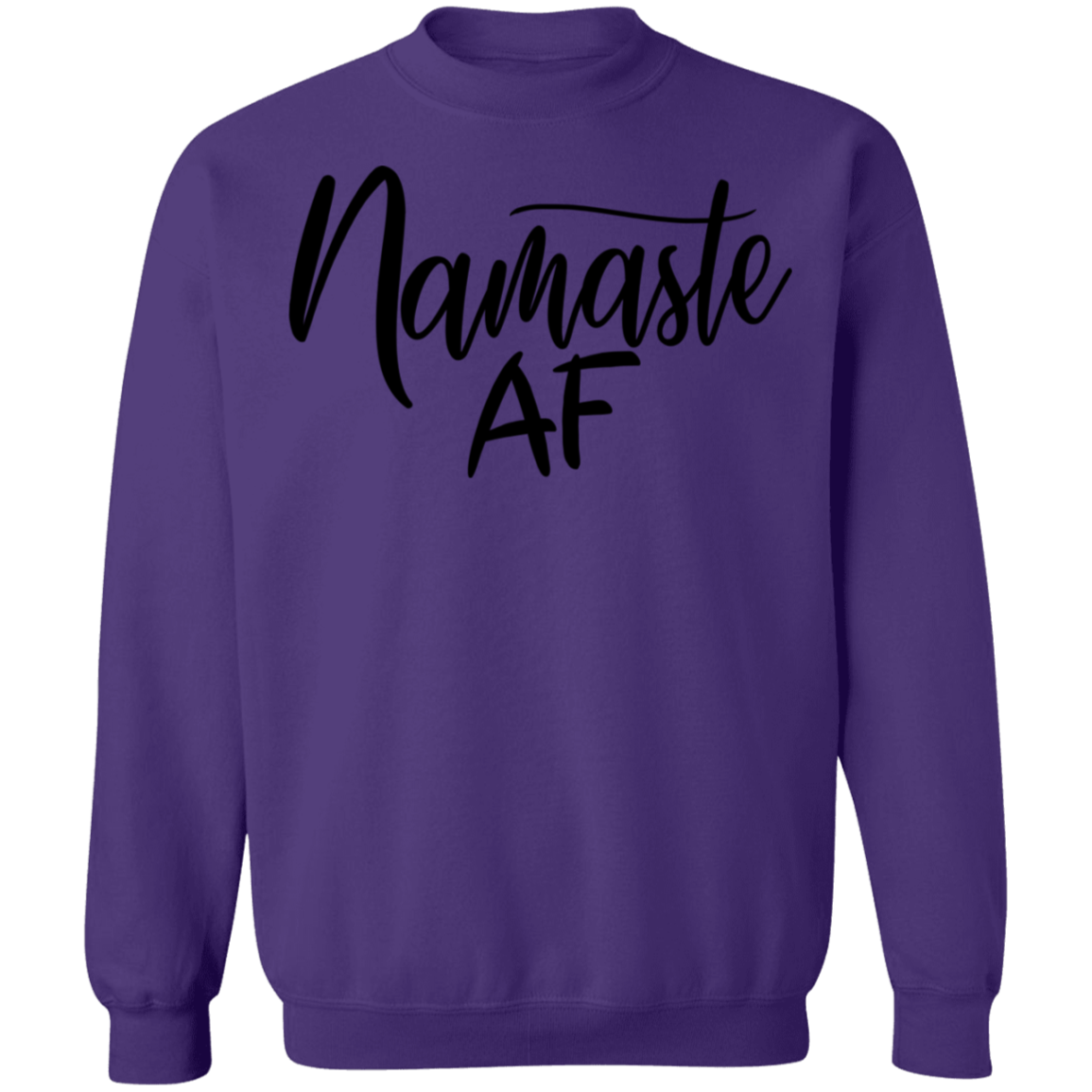 Namaste AF Yoga Women's Crewneck Sweatshirt