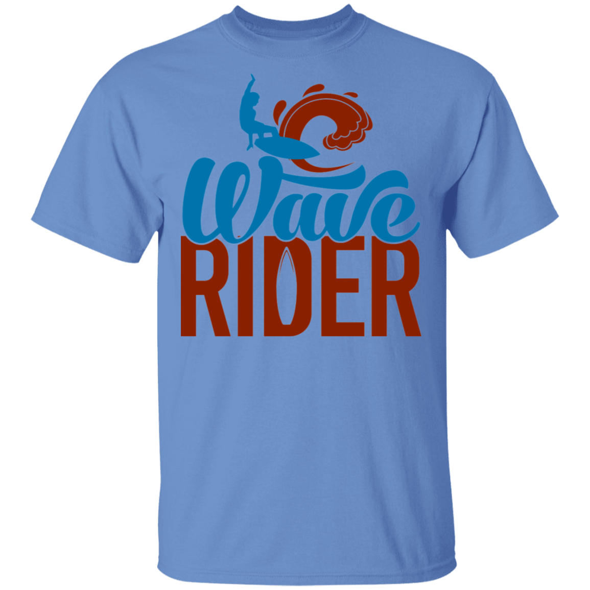 Wave Rider Surfer Surfing Beach T-Shirt