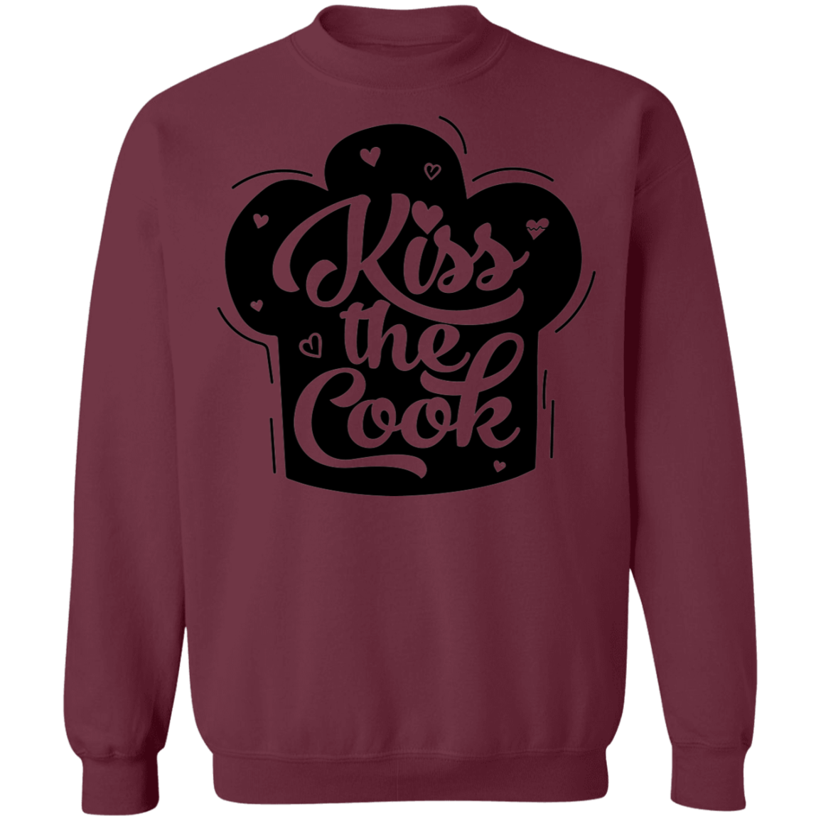 Kiss The Cook Chef Crewneck Sweatshirt