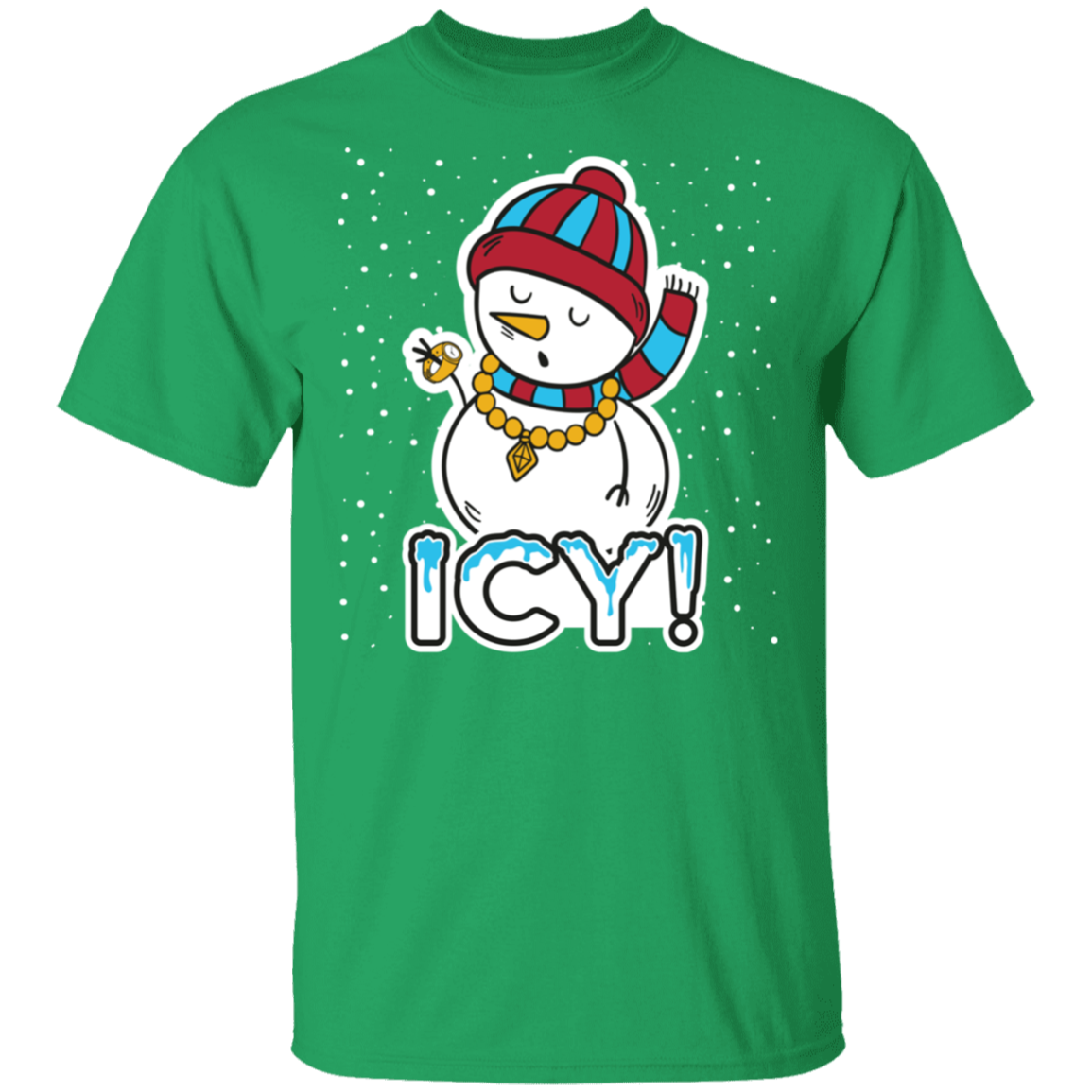 ICY! Snowman Ugly Christmas T-Shirt