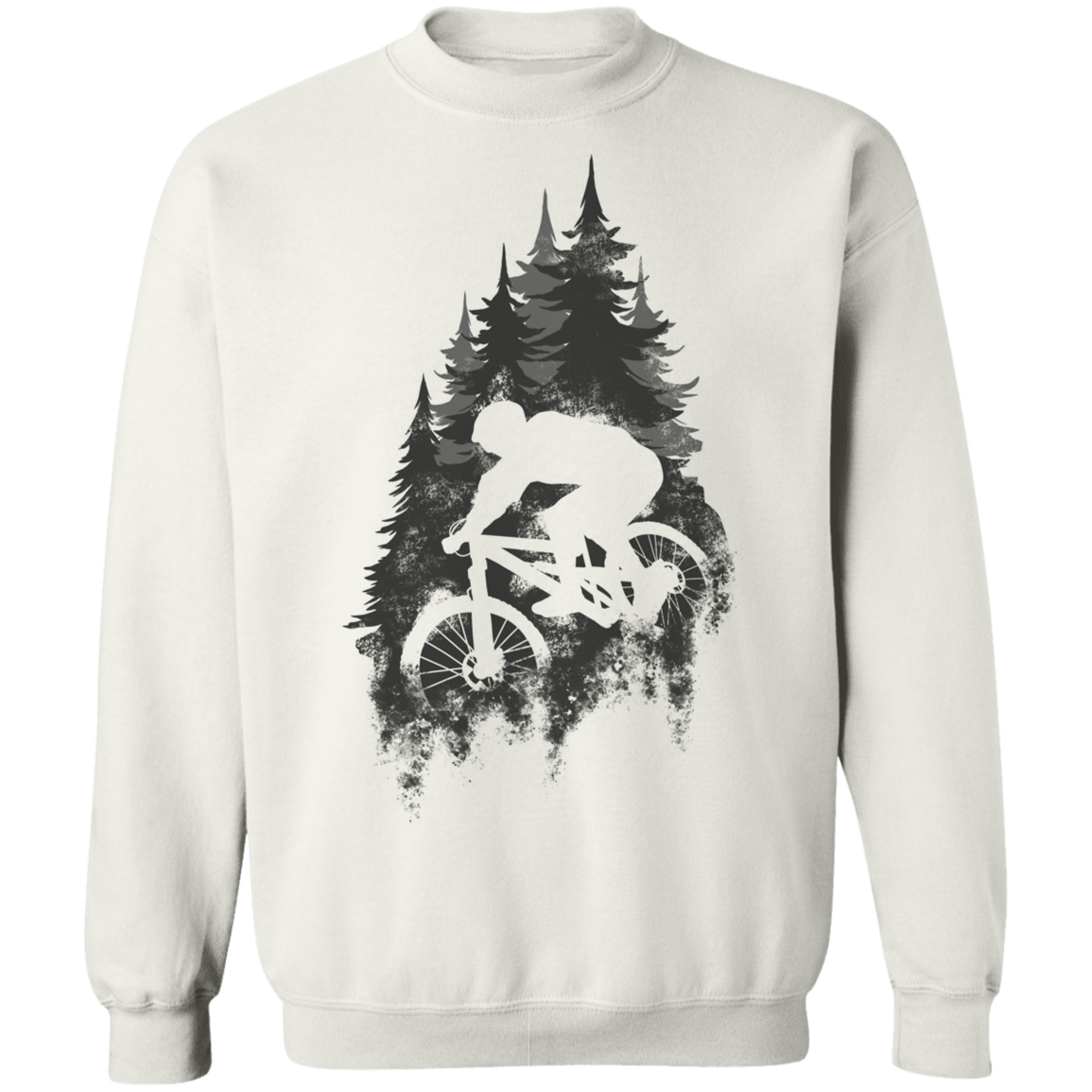 Mountain Biker Outdoors Crewneck Sweatshirt