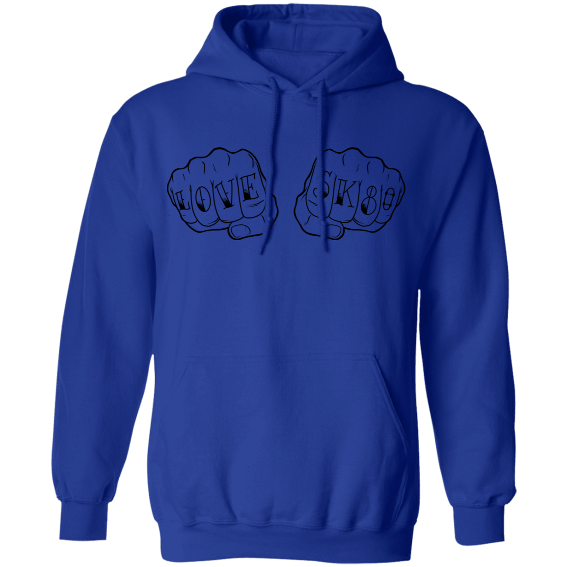 Love SK8 Skating Skateboard Pullover Hoodie