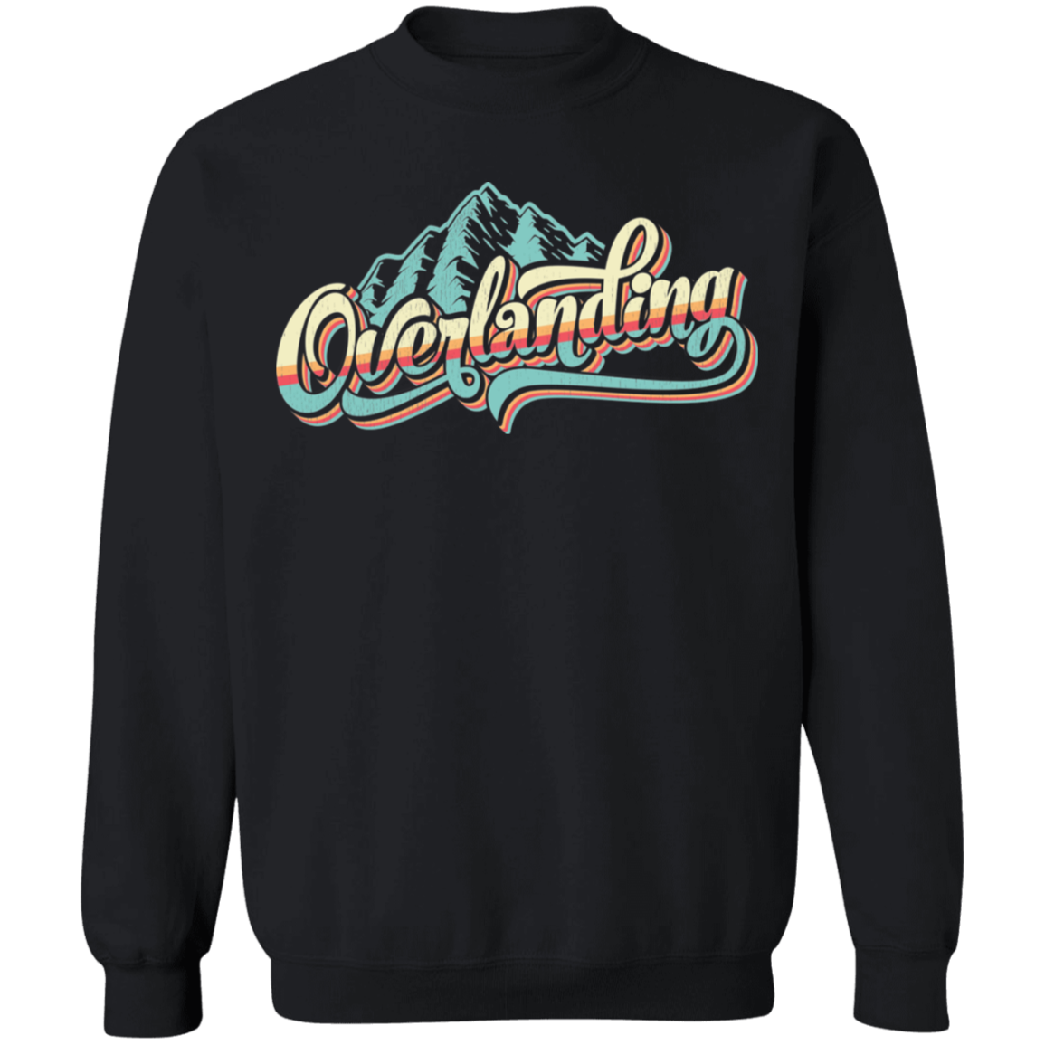 Overlanding Rock Crawler 4x4 Off Road Crawling Crewneck Sweatshirt
