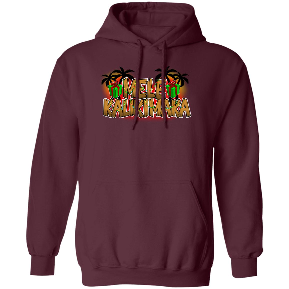 Mele Kalikimaka Christmas Pullover Hoodie