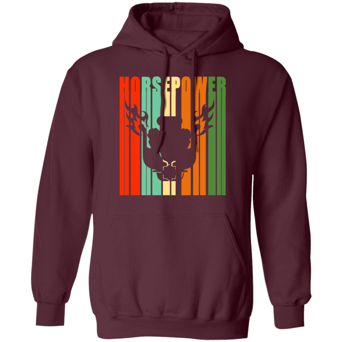 Horsepower HP Engine V8 Pullover Hoodie