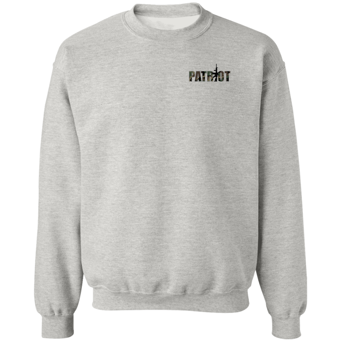 Patriot Don't Tread on Me Gadsden Flag Double Sided Crewneck Sweatshirt