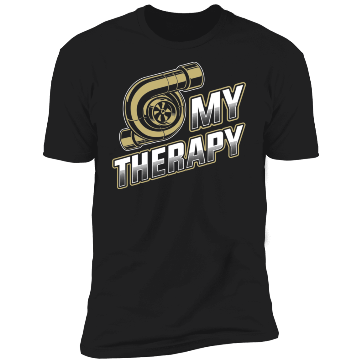 Turbo is My Therapy Boosted Gapped Premium Short Sleeve T-Shirt