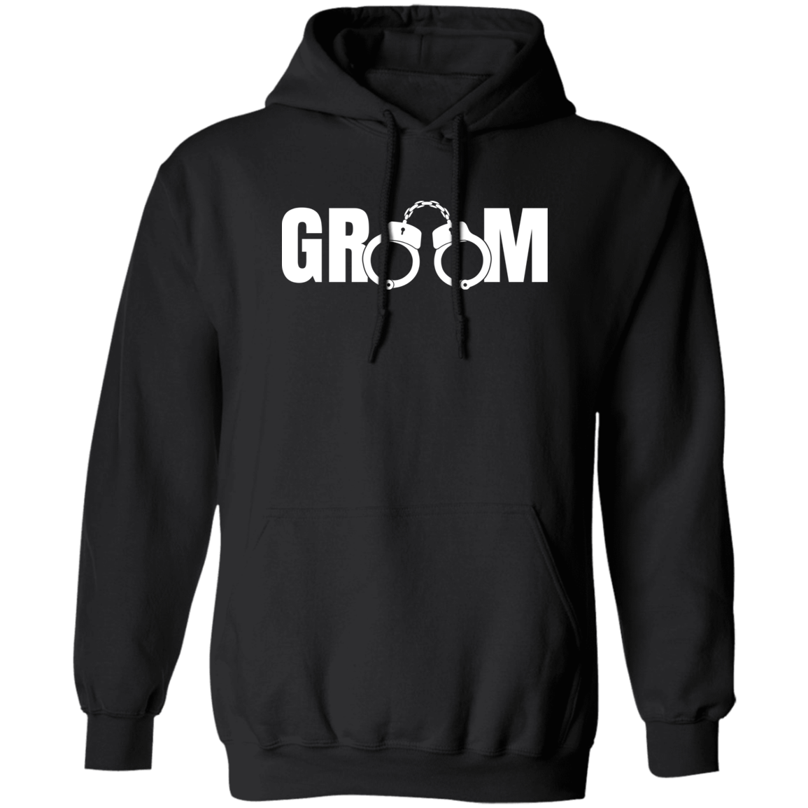 Bachelor Party Wedding Funny Groom Handcuffs Hoodie