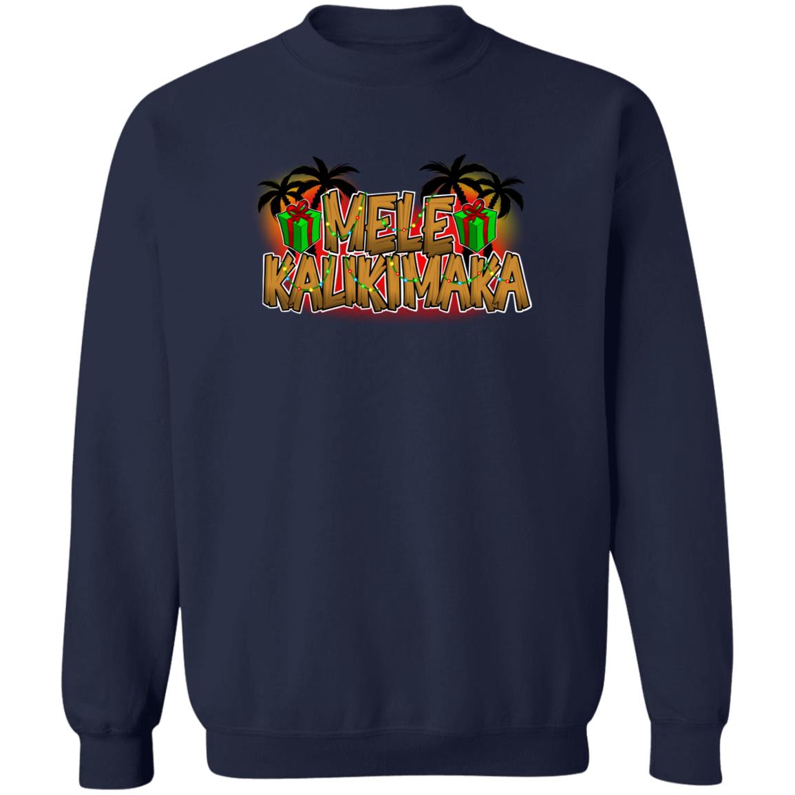 Mele Kalikimaka Christmas Crewneck Sweatshirt