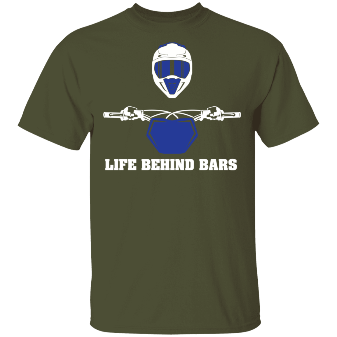 Life Behind Bars Dirt Bike Desert Riding T-Shirt