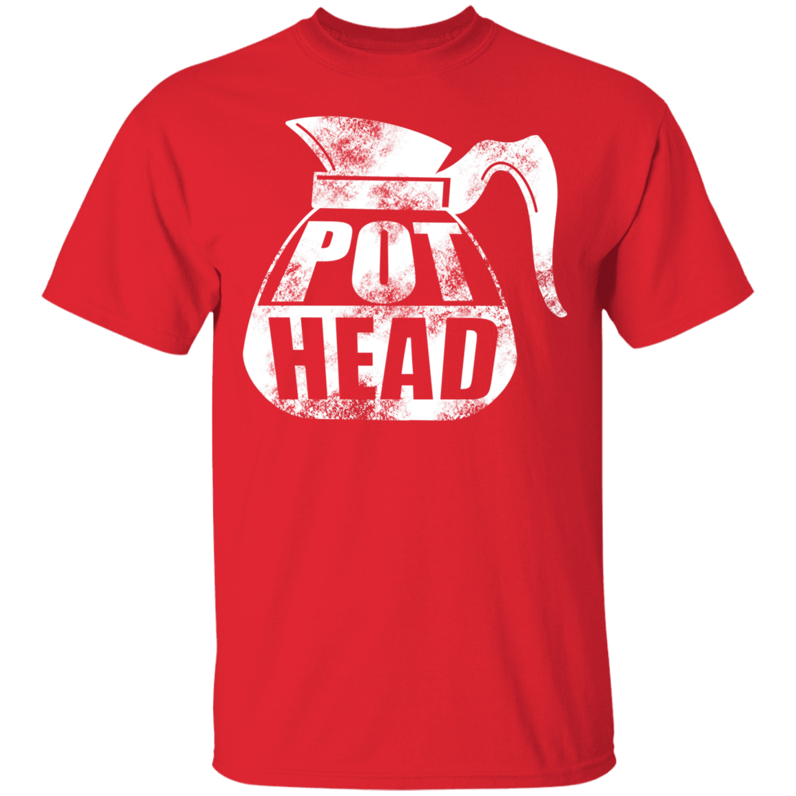 Pot Head Funny Coffee T-Shirt