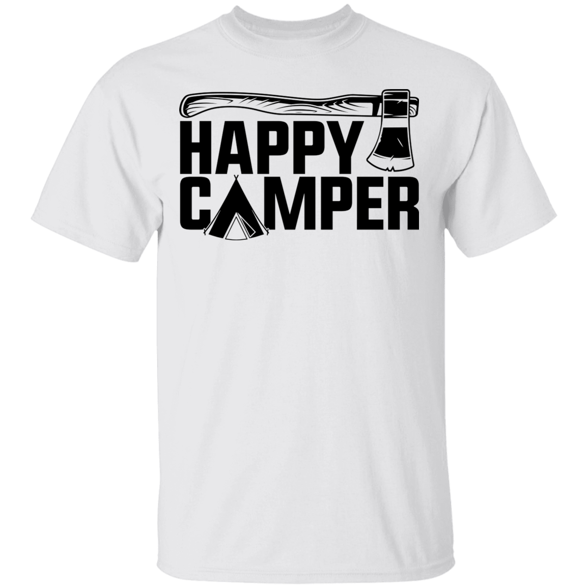 Happy Camper Outdoor Camping T-Shirt