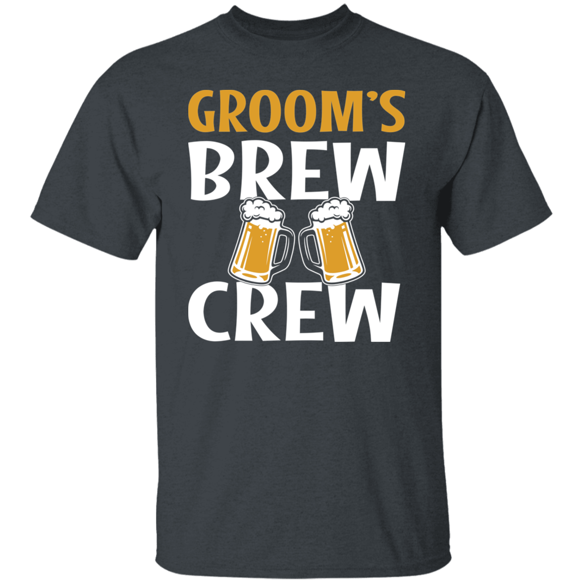 Bachelor Party Groom's Brew Crew Funny T-Shirt