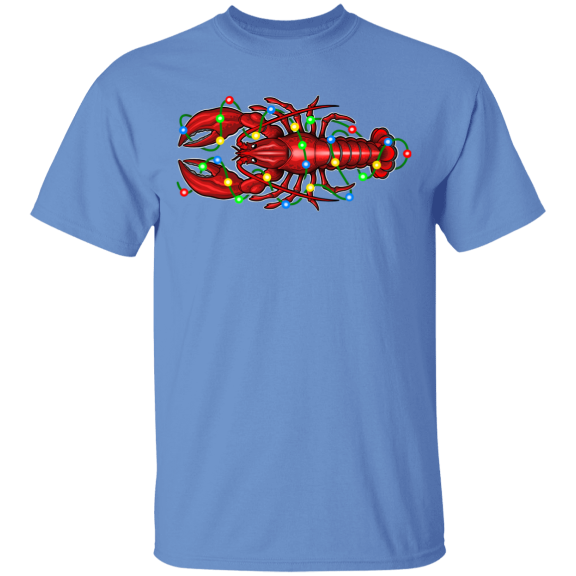 Lobster Merry Christmas Saltwater T-Shirt