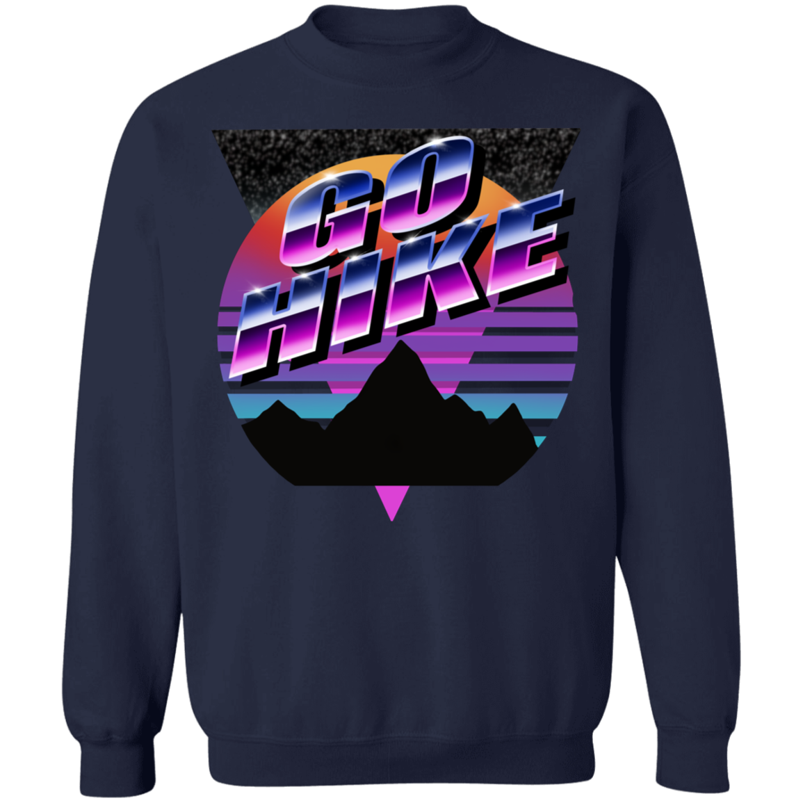Go Hike Outdoor Nature Crewneck Sweatshirt