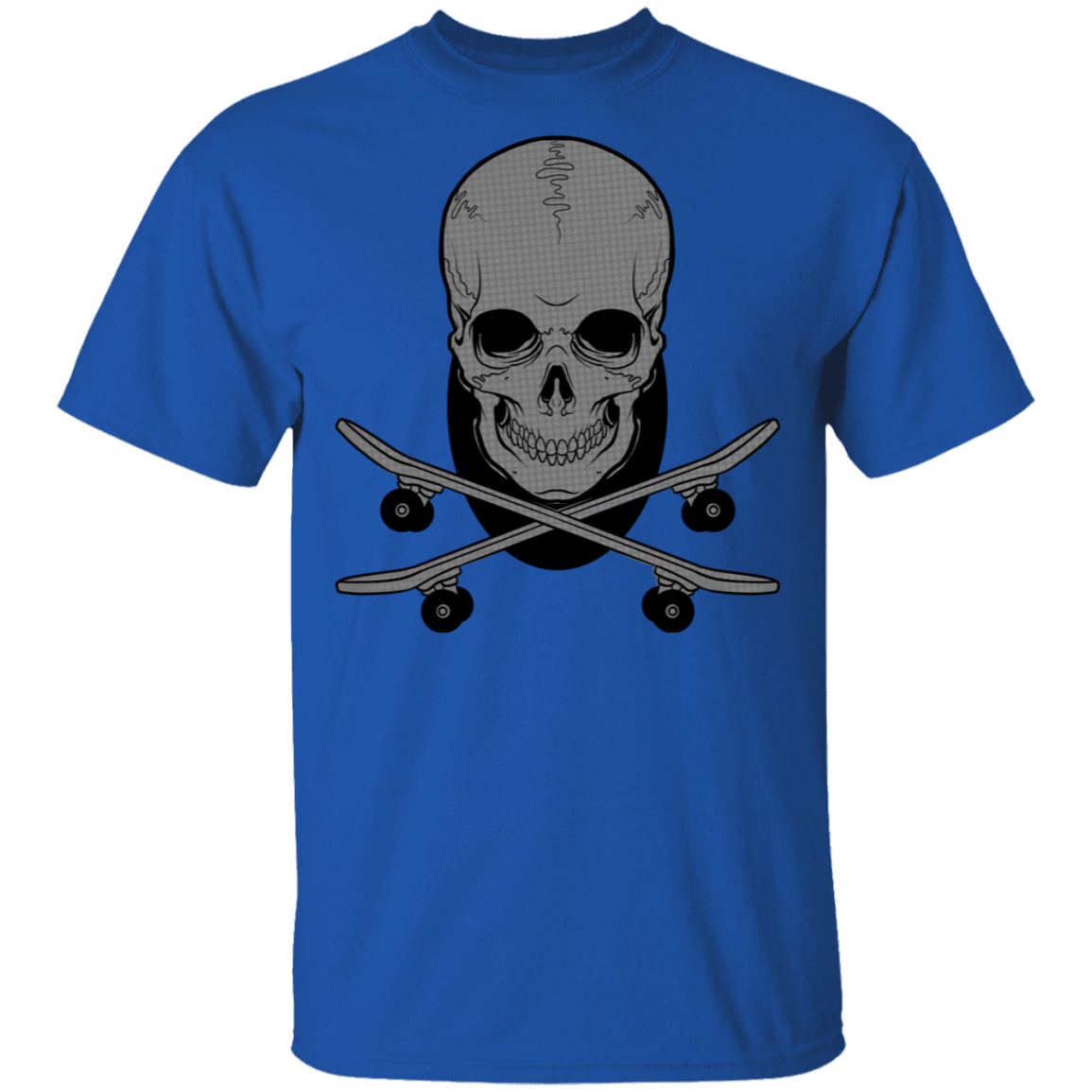 Skeleton Skateboarding Skateboard Shred T-Shirt