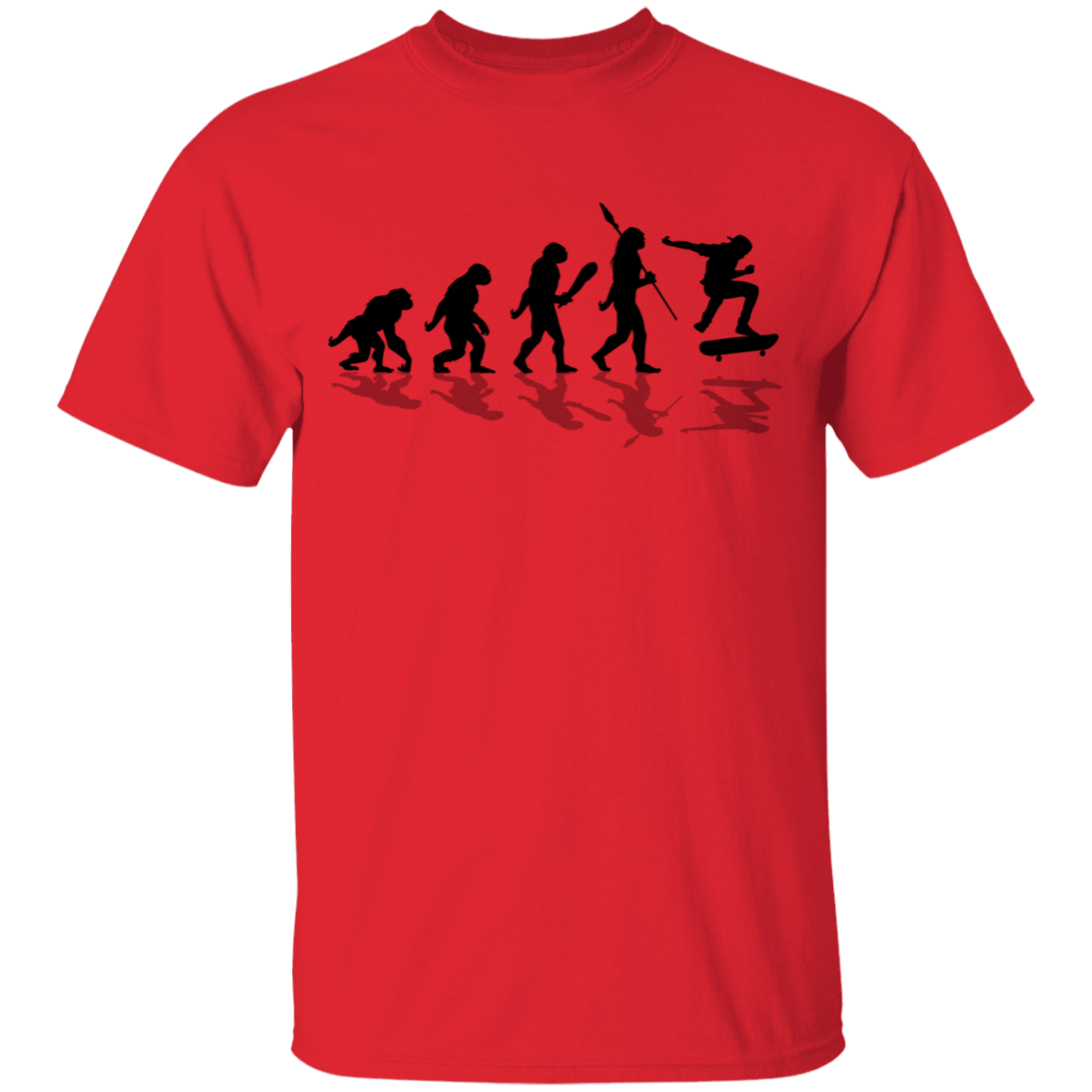 The Evolution of Man Skateboarding Skateboard Youth T-Shirt