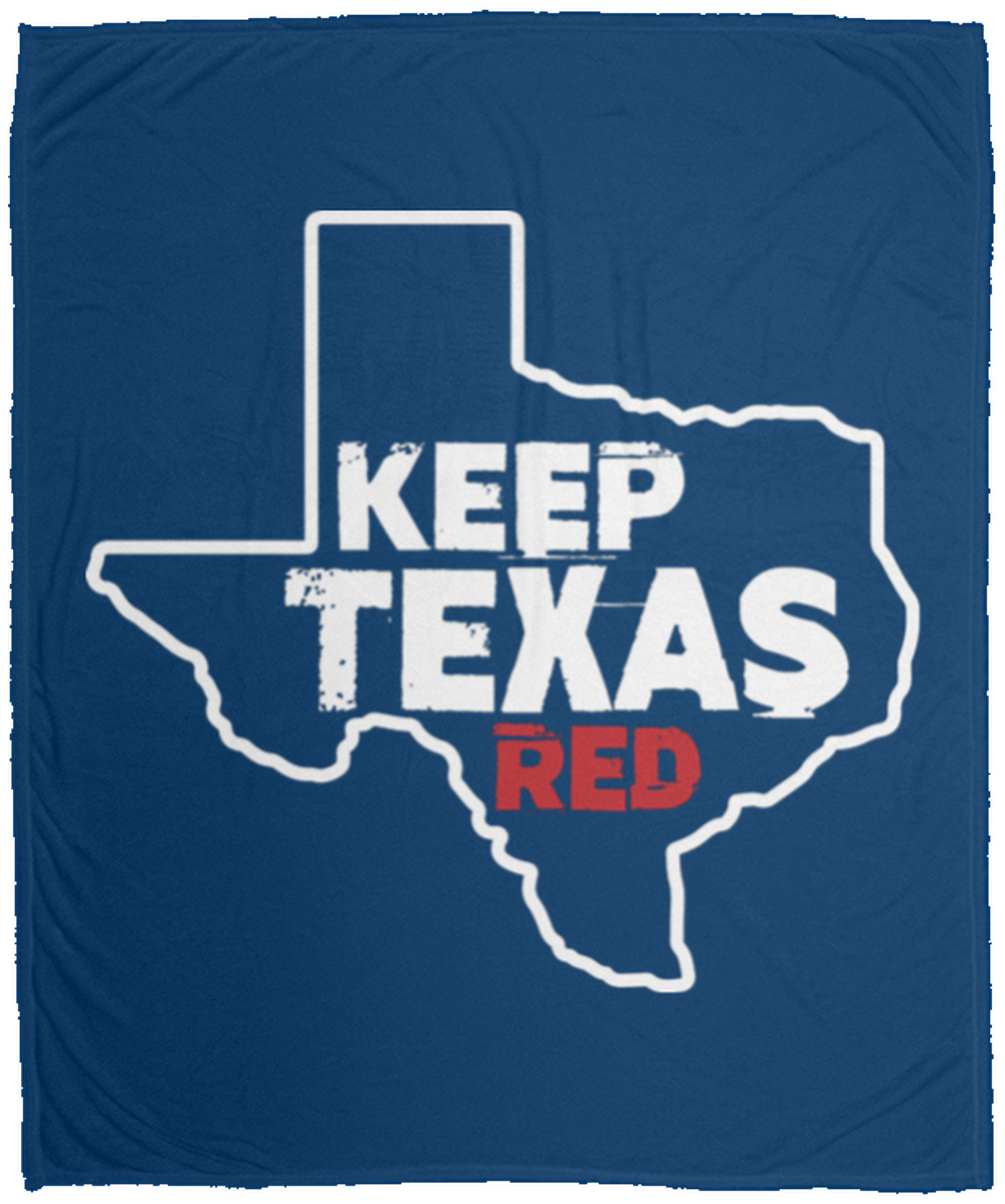 Keep Texas Red Republican Fleece Blanket - 50x60