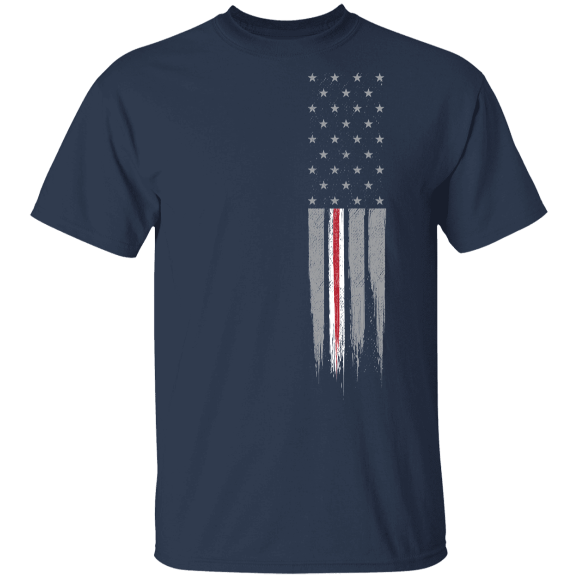 Nurse Medical Thin Line American Flag T-Shirt