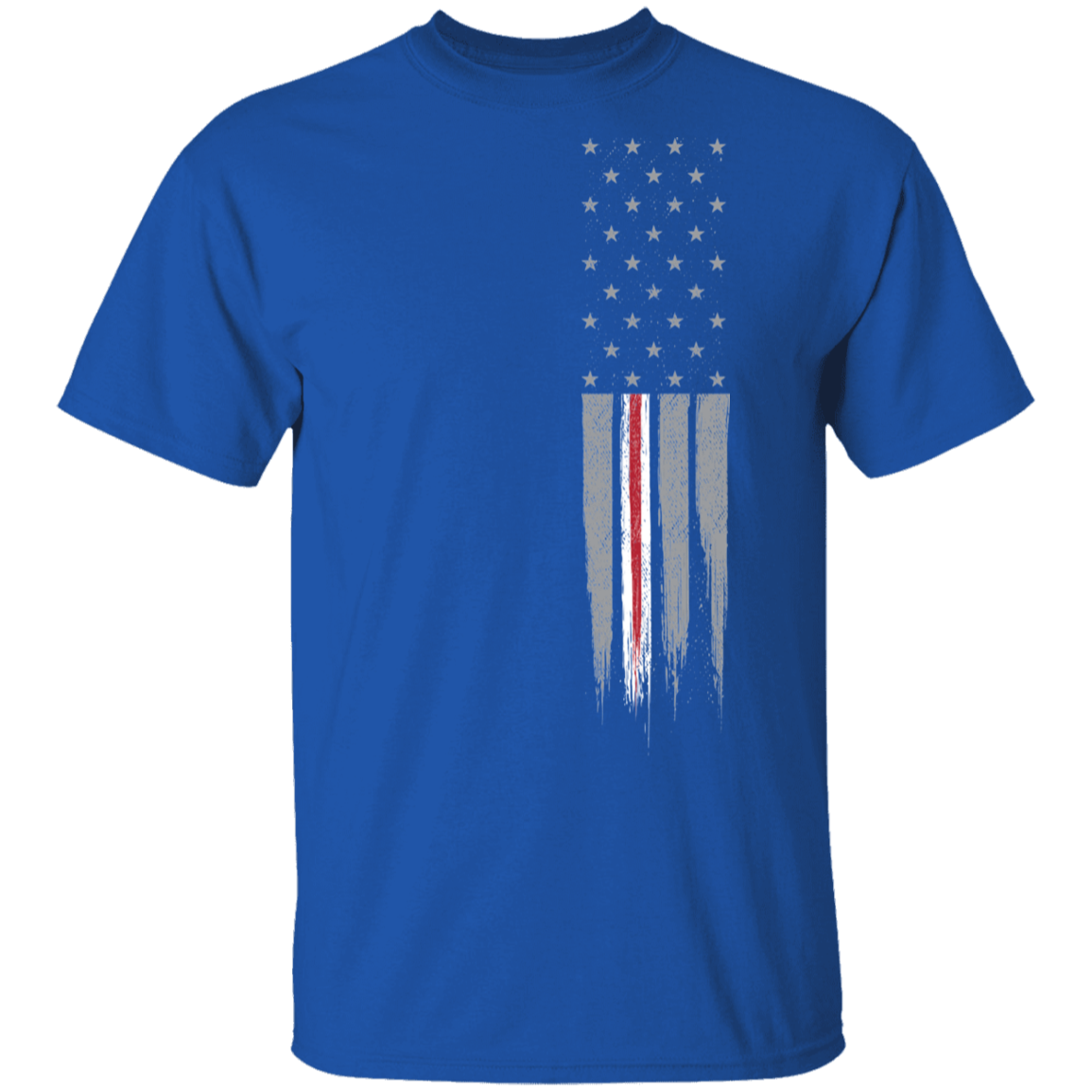 Nurse Medical Thin Line American Flag T-Shirt
