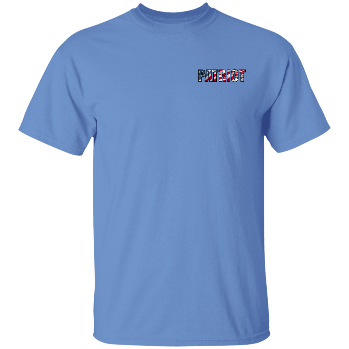 Patriot American Bald Eagle Double Sided T-Shirt